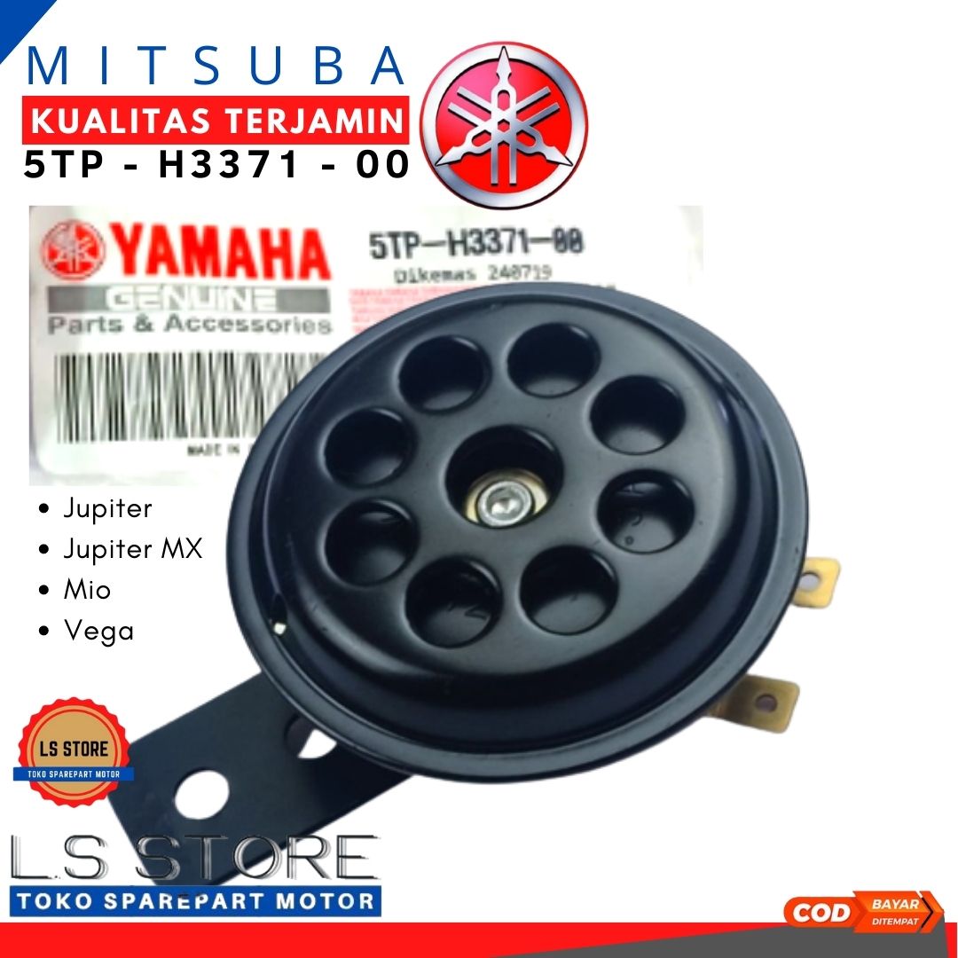 Klakson motor MITSUBA cocok untuk semua motor bebek Klakson Jupiter