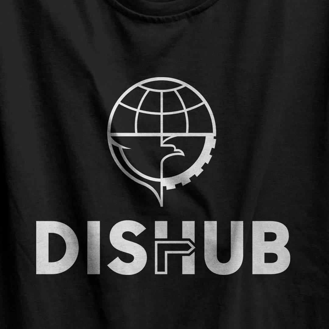 Baju Kaos Disttro Dishub Logo Lazada Indonesia