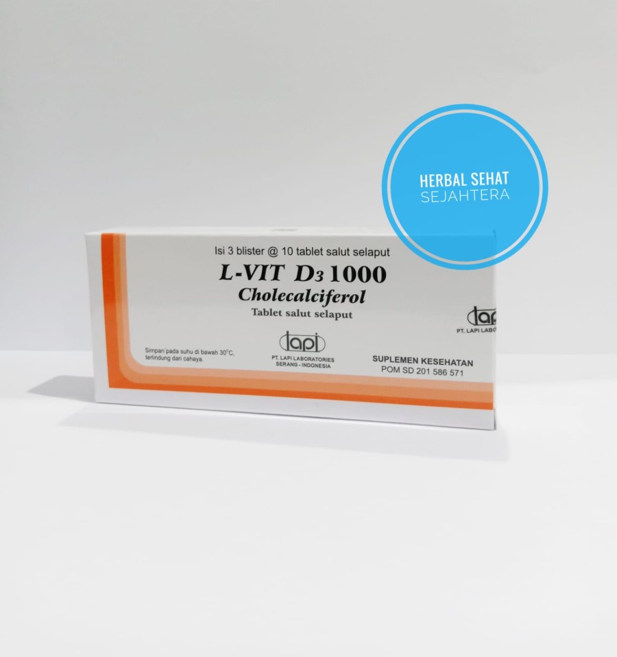 LVIT D3 1000 LVit D3 1000 lvit d3 1000 Multivitamin untuk memenuhi