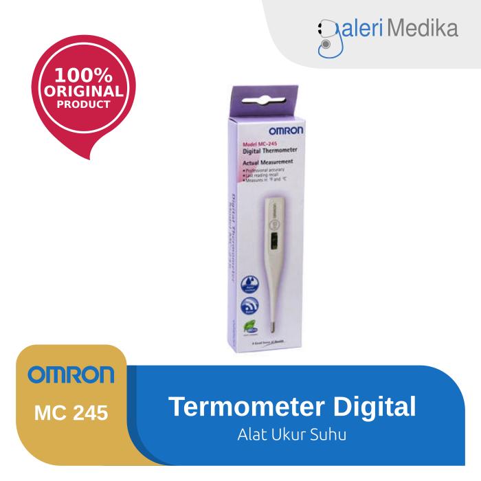 Omron Mc245 / Mc-245 / Mc 245 Termometer Digital Ketiak By Galeri Medika