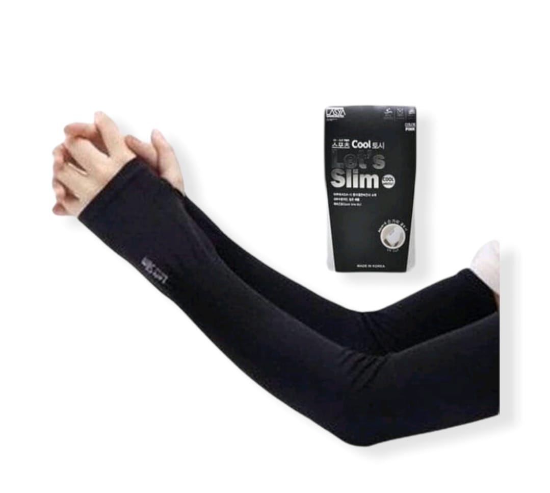 Let's Silm Lets Slim UV Cut Cool Arm Sleeve Sarung Tangan Lengan