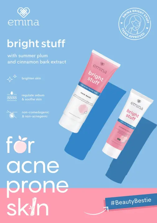 emina moisturizer cream acne