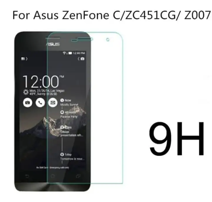 Tempered Glass Asus Zenfone C Zc451cg Z007 Anti Gores Kaca Lazada Indonesia