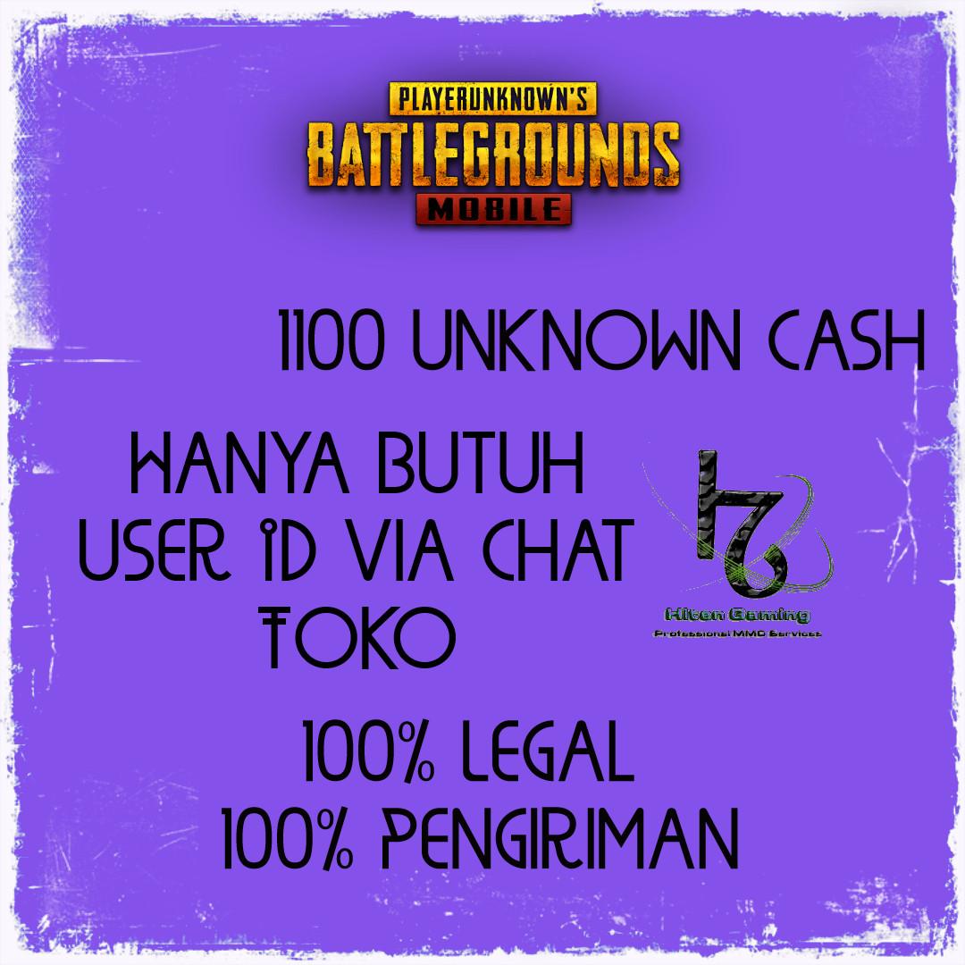 1100 UC PUBG Mobile