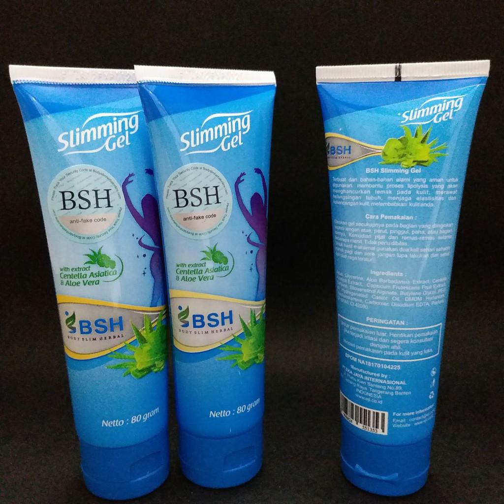 cara pakai slimming gel bsh