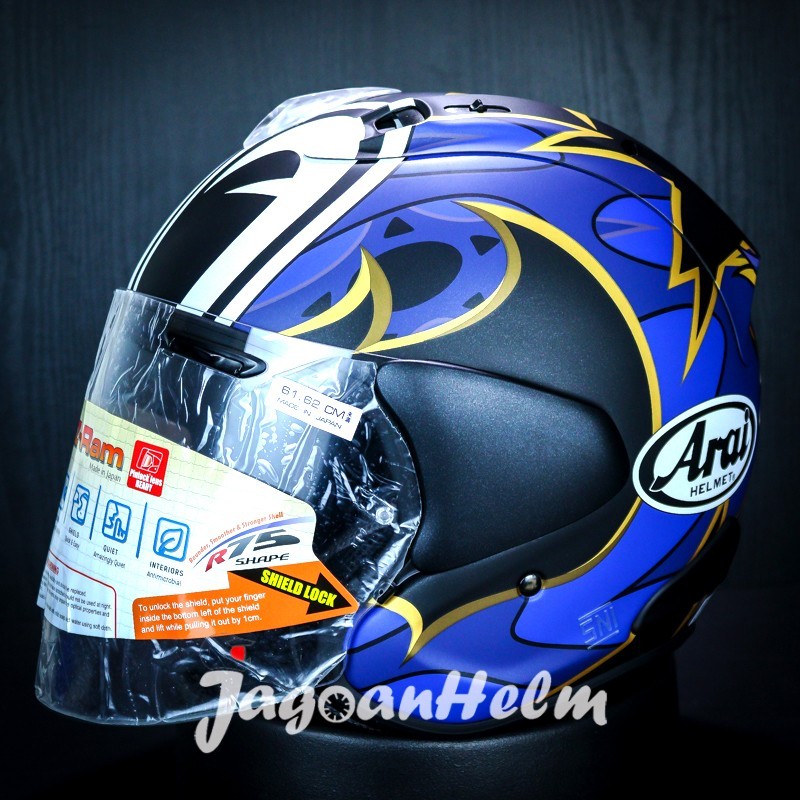 arai half face kw