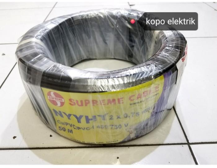 Kabel Supreme Serabut 2x0.75 ROLL 50 Metersupreme NYMHY 2x0,75