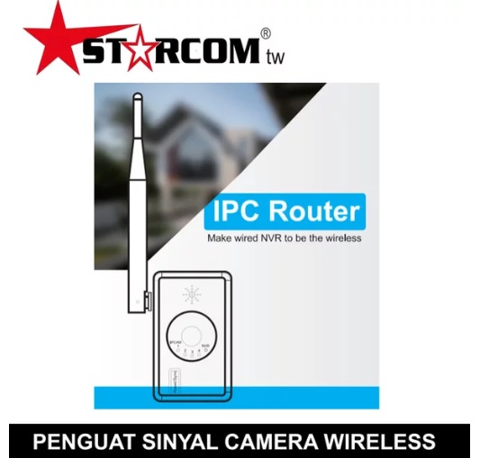 IPC Router Penguat Sinyal CCTV Wireless Bangunan Bertingkat - Main Image