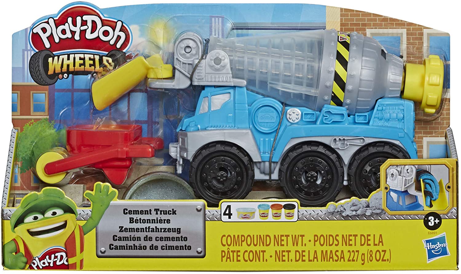 PLAY DOH PLAYDOH WHEELS CEMENT TRUCK 