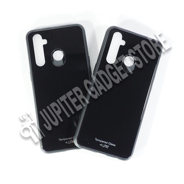 Realme 5 Pro Ume Black Glass Series Tempered Case - ORI