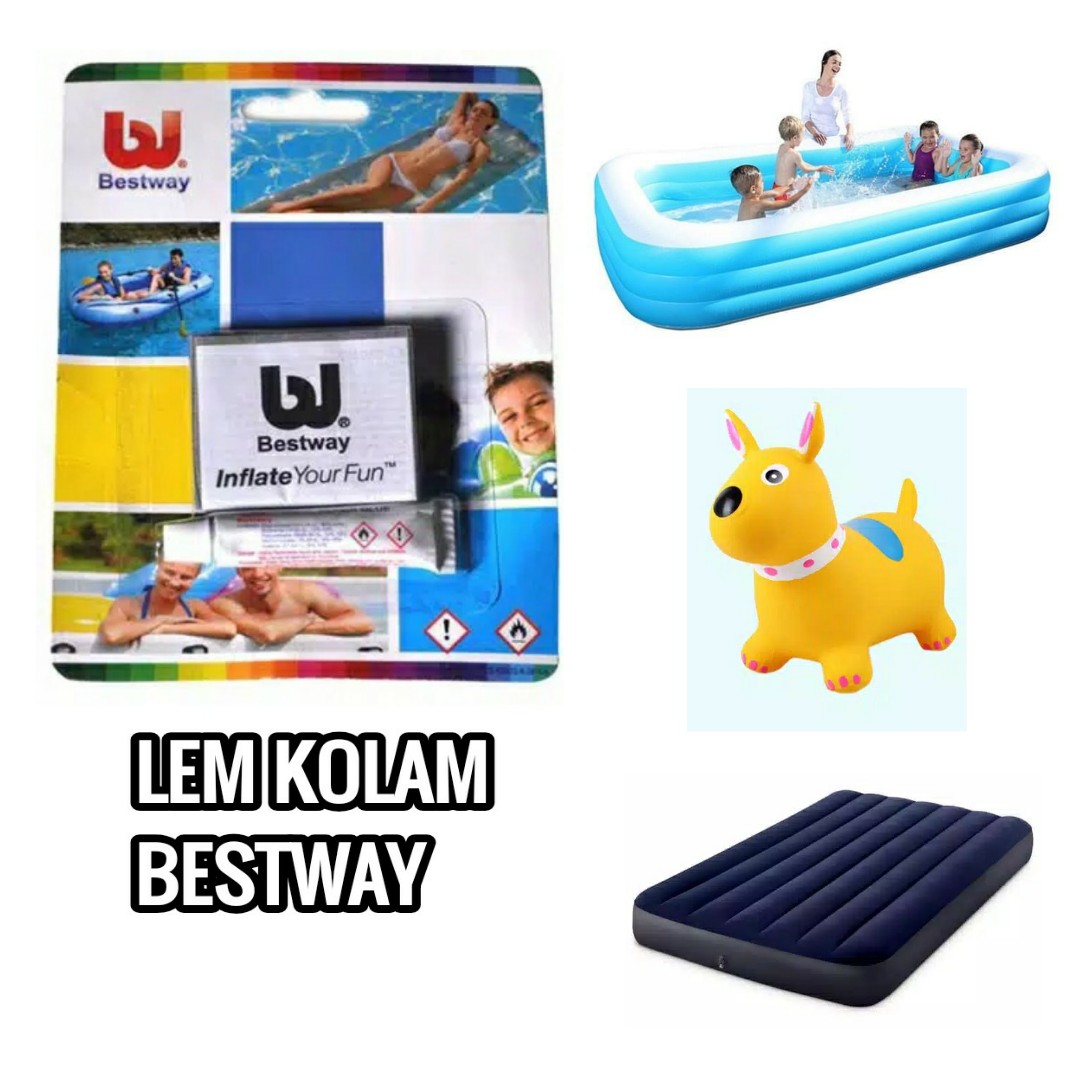 Lem kolam renang Bestway Lazada Indonesia