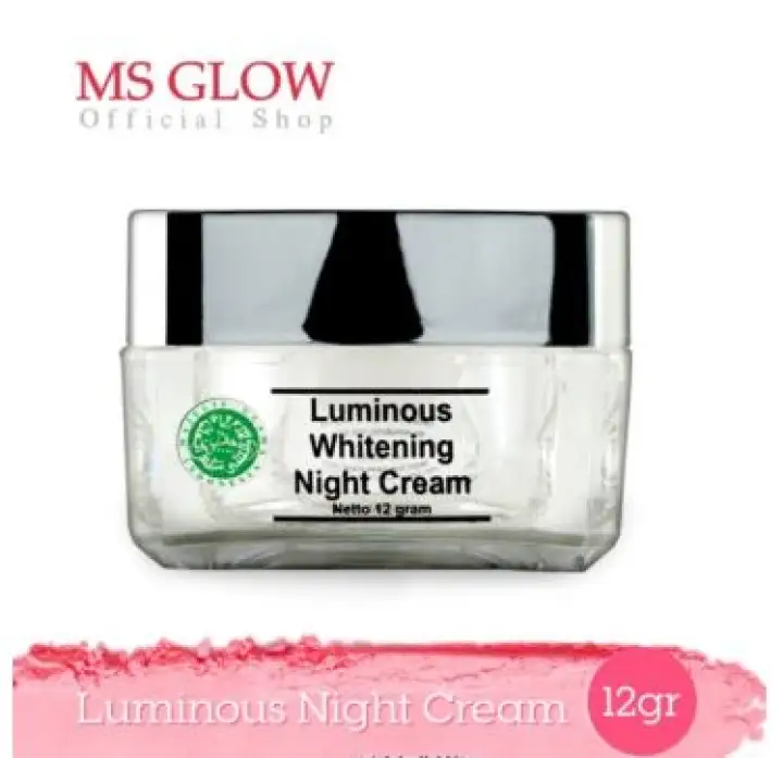 ms glow night cream luminous