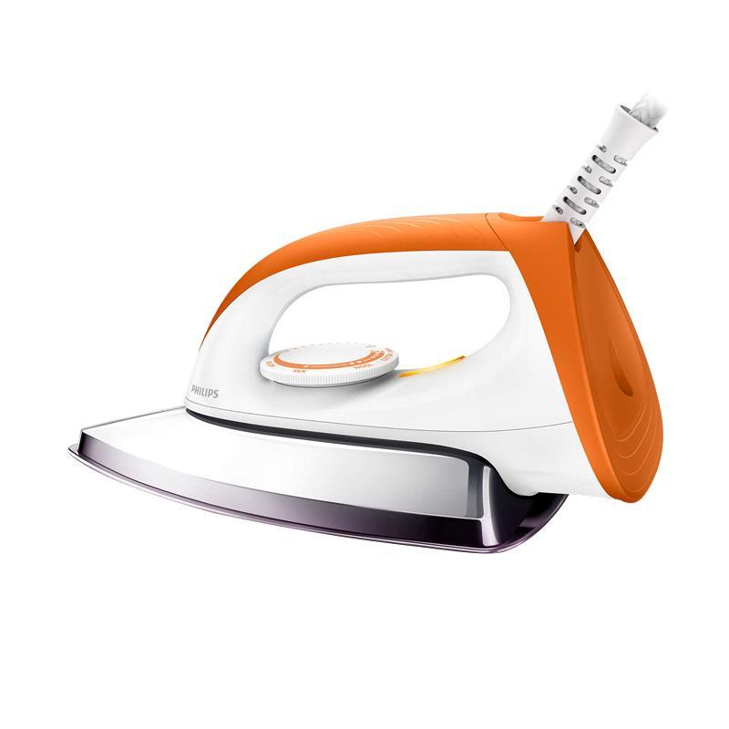 Philips Dry Iron / Setrika Kering HD1173 Black/Pink/Green/Orange