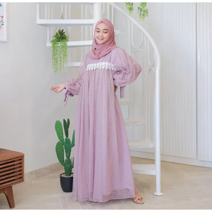 BISA COD/BAYAR DITEMPAT Grosir Baju Baju Kondangan Baju Lebaran Wanita  Remaja Gamis Pesta Wanita Muslim Ivora Dress Murah Baju Lebaran 2021 Baju  Brukat Brokat Tile | Lazada Indonesia