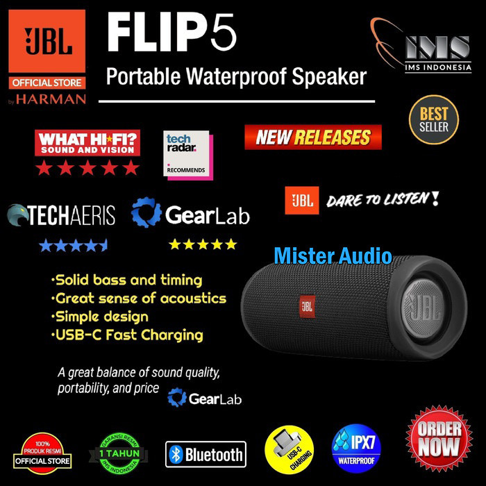JBL FLIP 5 / FLIP5 (Successor JBL Flip 