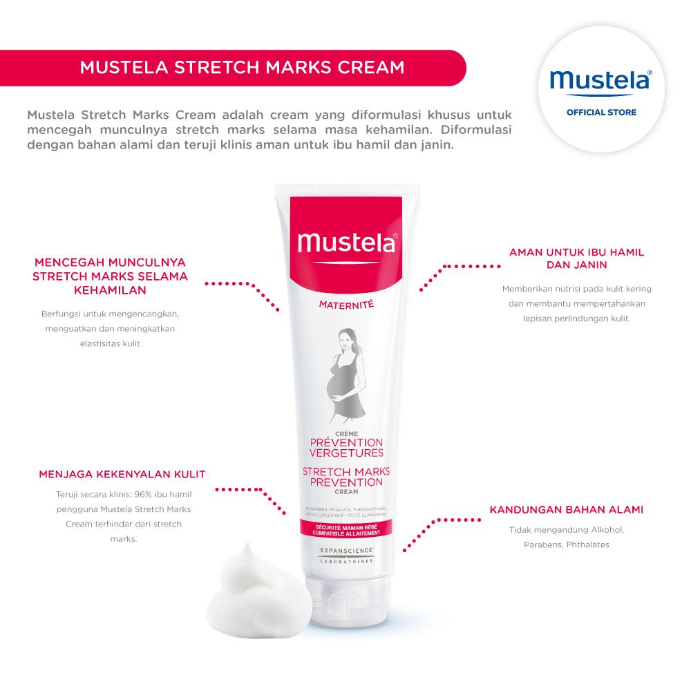 Mustela Stretch Marks Cream 150 Ml Lazada Indonesia