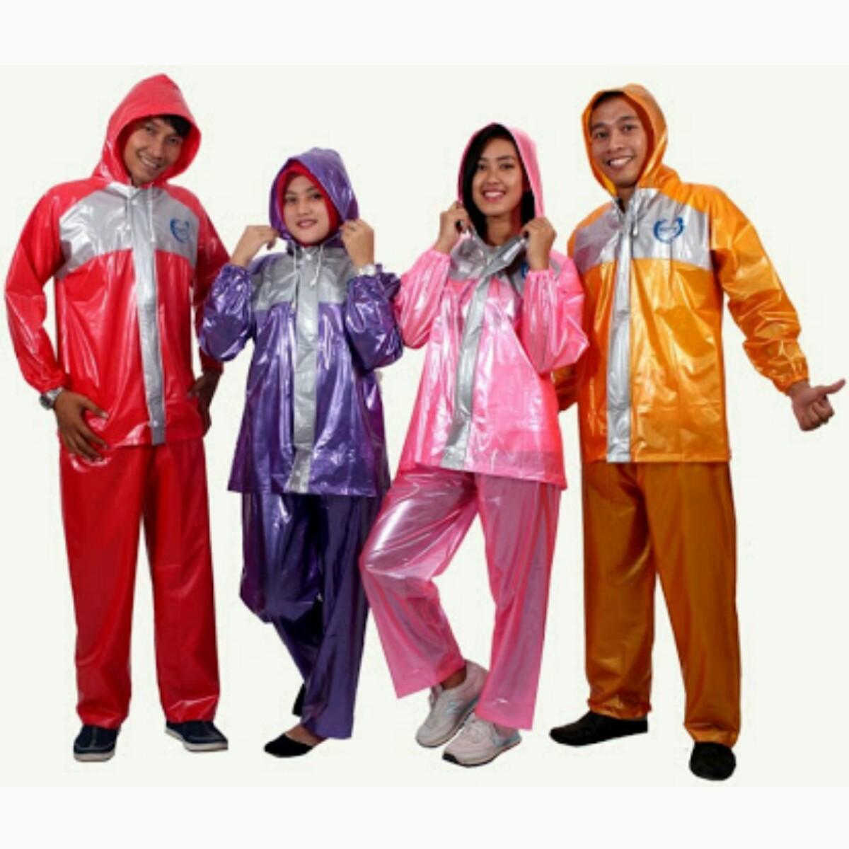 Indoplast Jas Hujan Remaja New Star Hijau - Smart4K Design 