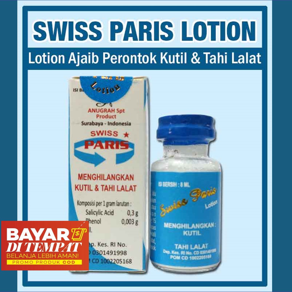 Swiss Paris Original Lotion Penghilang Kutil dan TahiLalat Secara Aman