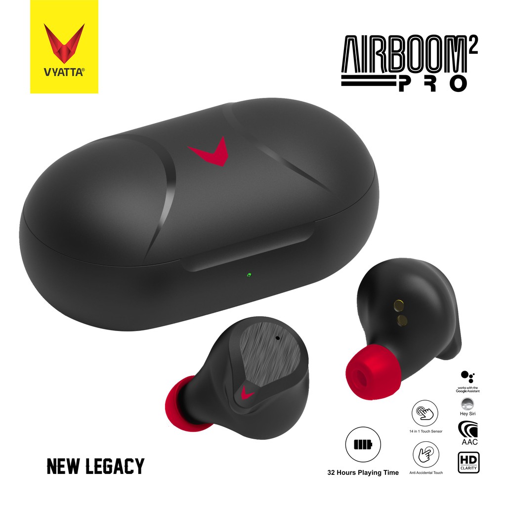 VYATTA AIRBOOM PRO 2 TWS BLUETOOTH 