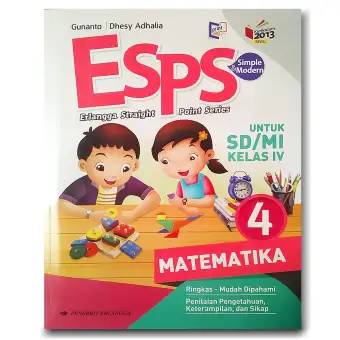 Buku ESPS Matematika Kelas 4 SD / MI K2013 Revisi By Gunanto - Dhesy  Adhalia | Lazada Indonesia
