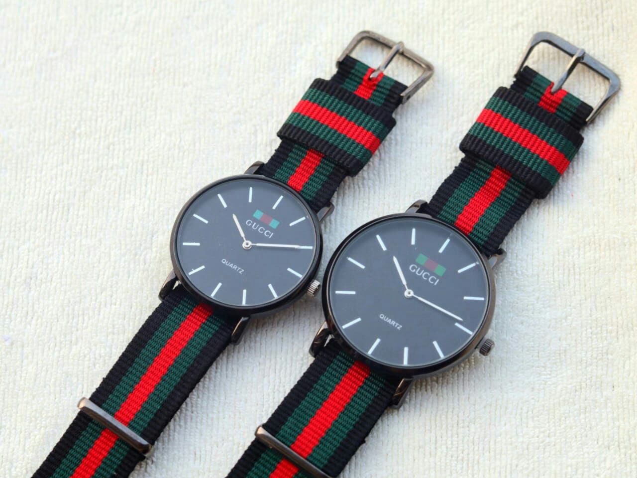 gucci watch cloth band