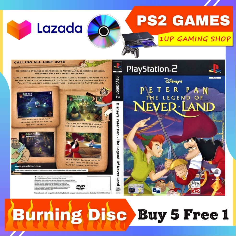 Peter Pan: The Legend of Never Land - PS2 Gameplay Full HD