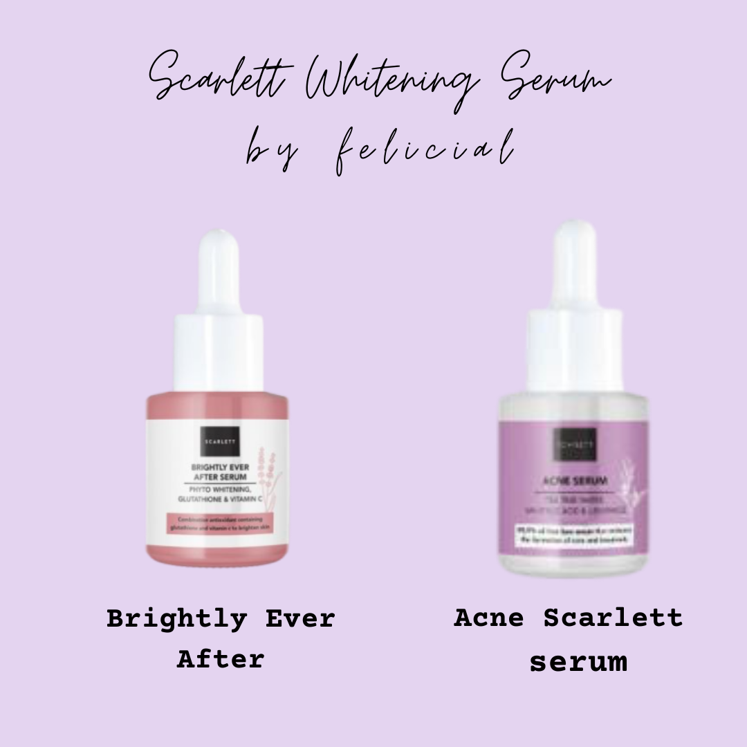 Ready Scarlett Whitening Serum Brightly Ever After Serum Scarlett By Felicia Xioxio Lazada Indonesia