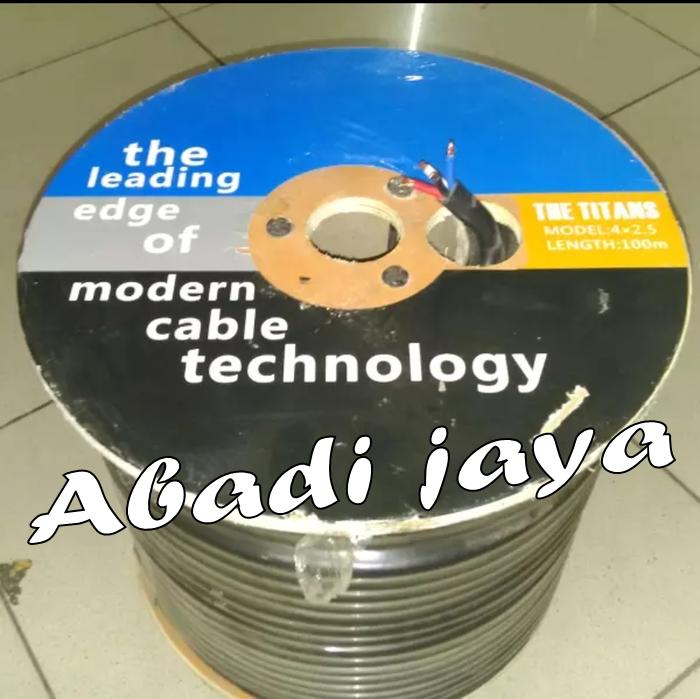 Original murah Kabel Speaker Titan 4x2.5 100m Kualitas Bagus isi 4