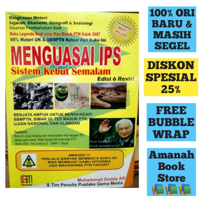 Jual Menguasai Ips Sistem Kebut Semalam Terbaru Lazada Co Id