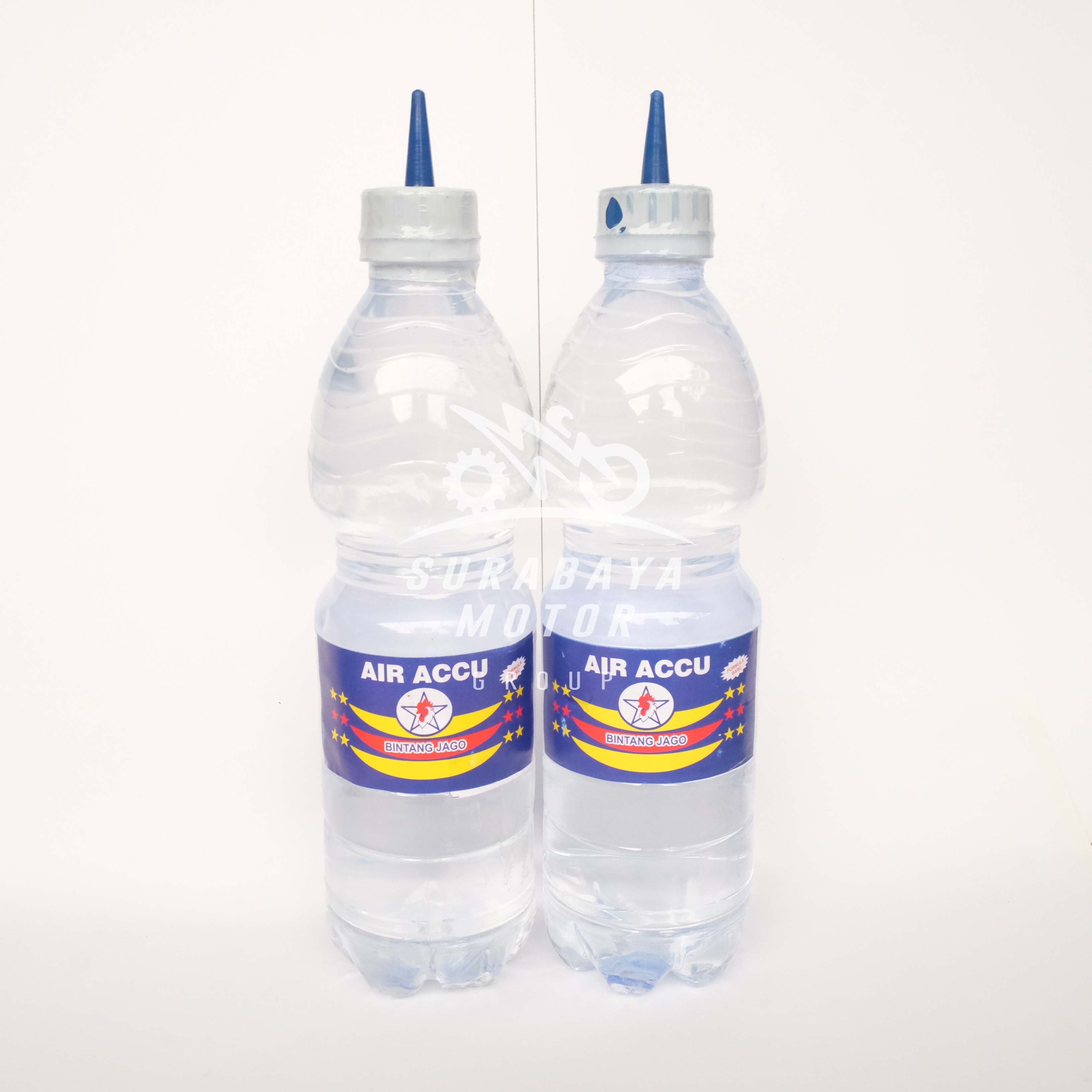 Air Accu Aki Bintang Jago Isi Ulang Basah 600ml Basah Sepeda Motor