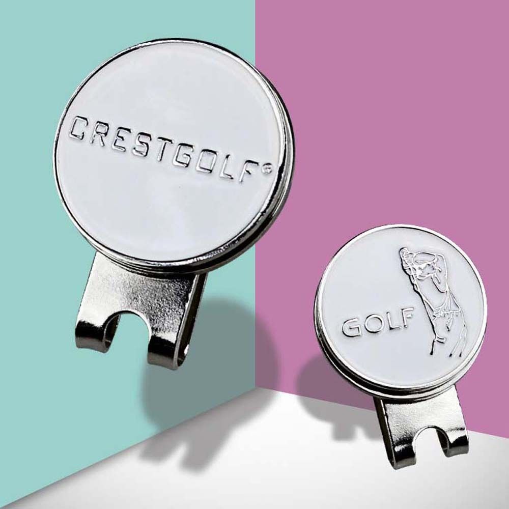 RIRIANN Dụng Cụ Hỗ Trợ Tập Golf Chuyên Nghiệp Thiết Thực Dụng Cụ Nhắm Cho Người Chơi Golf Phụ Kiện Kẹp Mũ Golf Dụng Cụ Đánh Dấu Mũ Đánh Dấu Căn Chỉnh Đánh Gôn