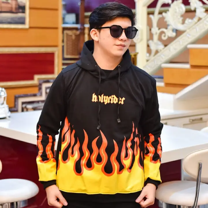 Modist Holy Rider Inferno Hoodie Jaket Hoodie Pria Dan Wanita Lazada Indonesia
