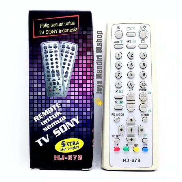 remote tv sony tabung