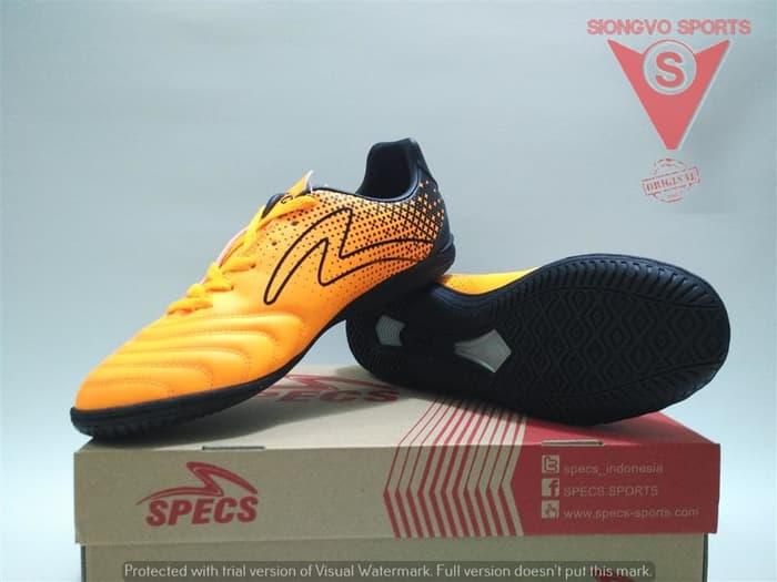 SEPATU FUTSAL - SPECS STARDUST 19 FS ORIGINAL 400865 ORANGE NEW 2019