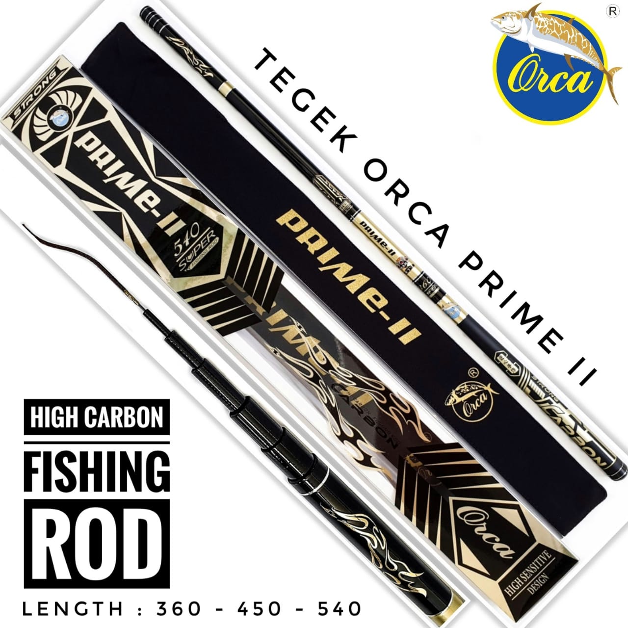 Joran Tegek Orca Prime Gen Joran Pancing Orca Prime Gen Joran