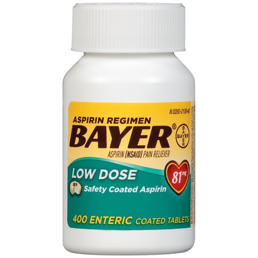 BAYER ASPIRIN LOW DOSE 81mg 400 TABLETS ORIGINAL Lazada Indonesia
