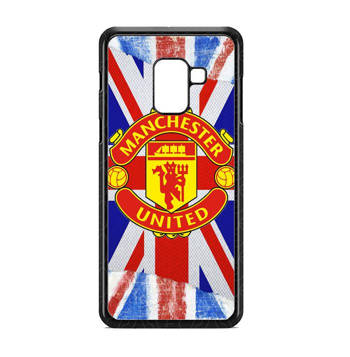 Casing For Samsung Galaxy J6 2018 UK Flag Manchester United J0258
