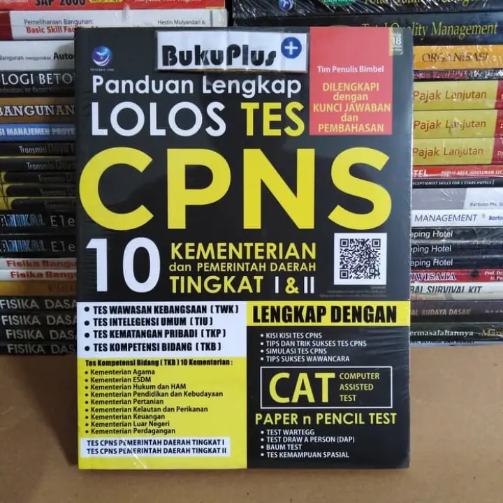 Buku Panduan Lengkap Lolos Tes Cpns 10 Kementrian Dan Pemerintah Daerah Tingkat I Ii Efriwandi Lazada Indonesia