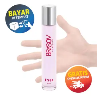 Brasov Original Eau De Parfum Wanita Fresh Red 50 Ml Perfume Cologne