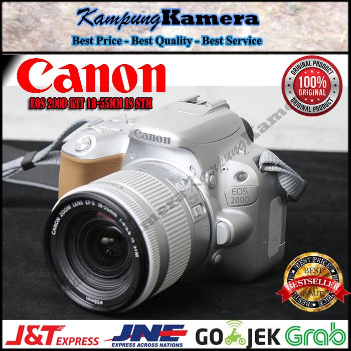 CANON EOS 200D KIT 18-55MM IS STM ORIGINAL GARANSI RESMI