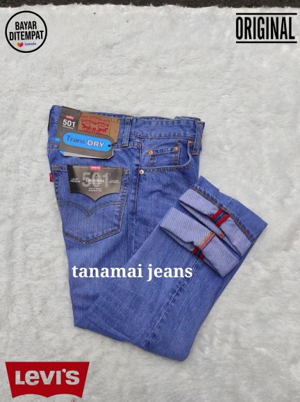 celana panjang standar levis 501 pria 