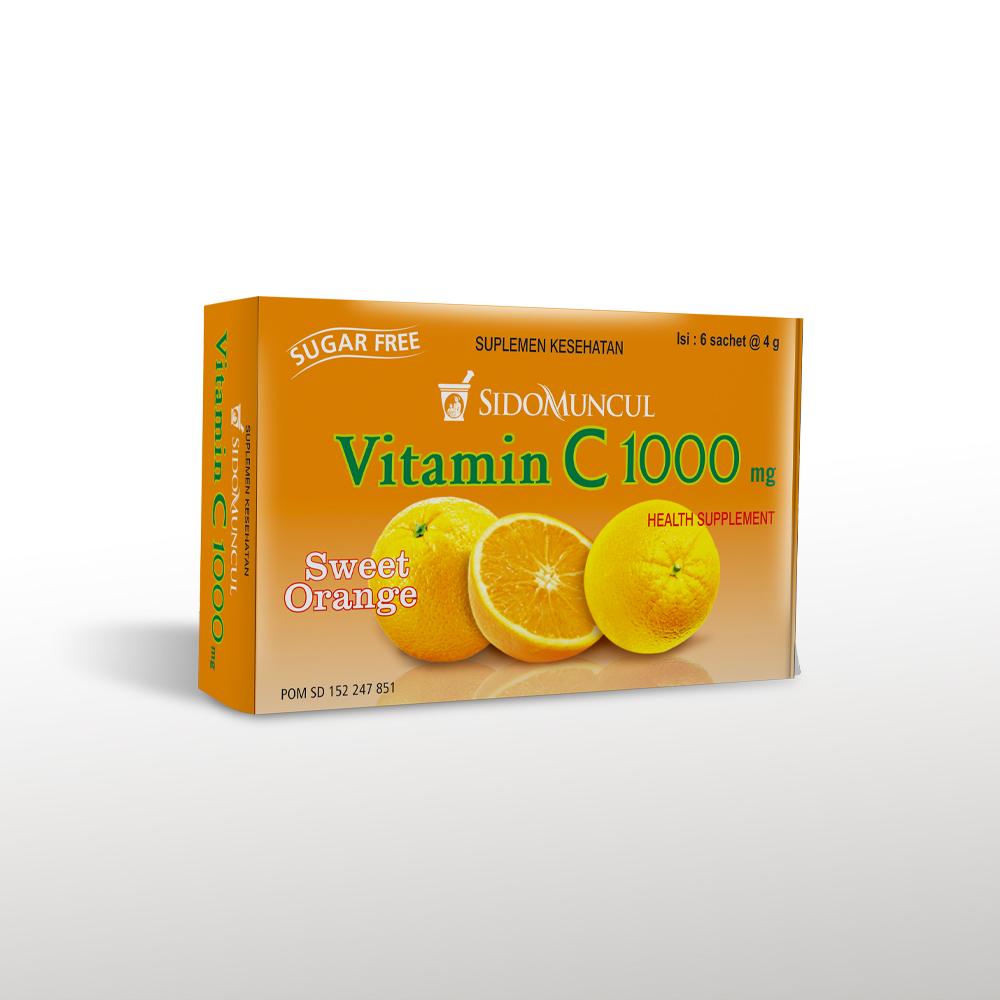 Jual Vitamin C 1000 Sidomuncul Jeruk Terbaru Lazada Co Id