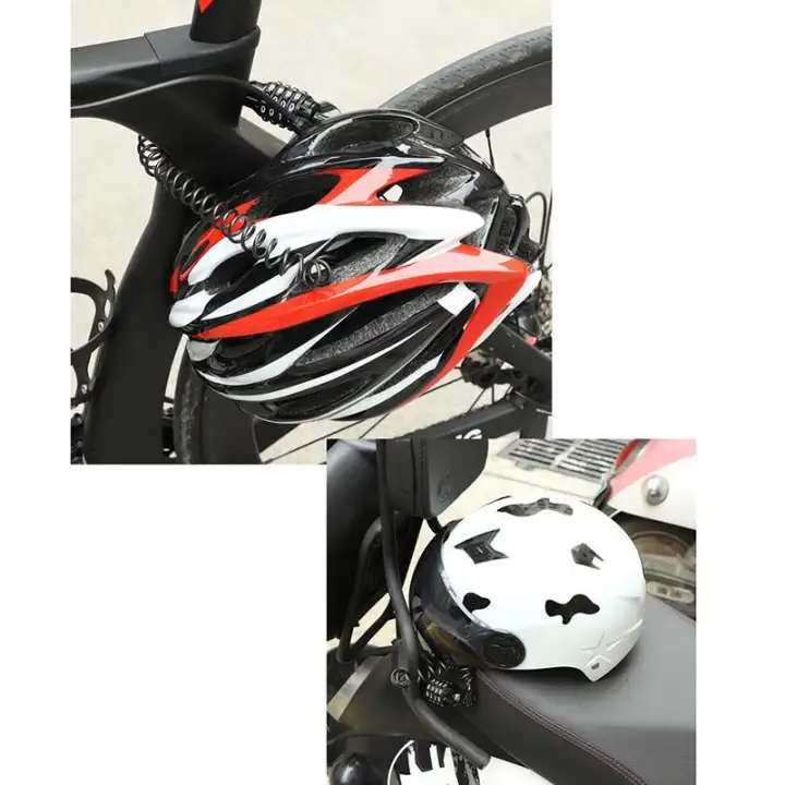 bike lock helmet