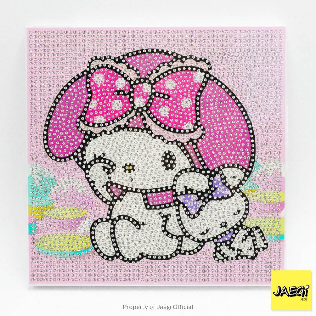 JaegiJAEGi - Diamond Painting Big Sanrio Edition + Bingkai 20cm X