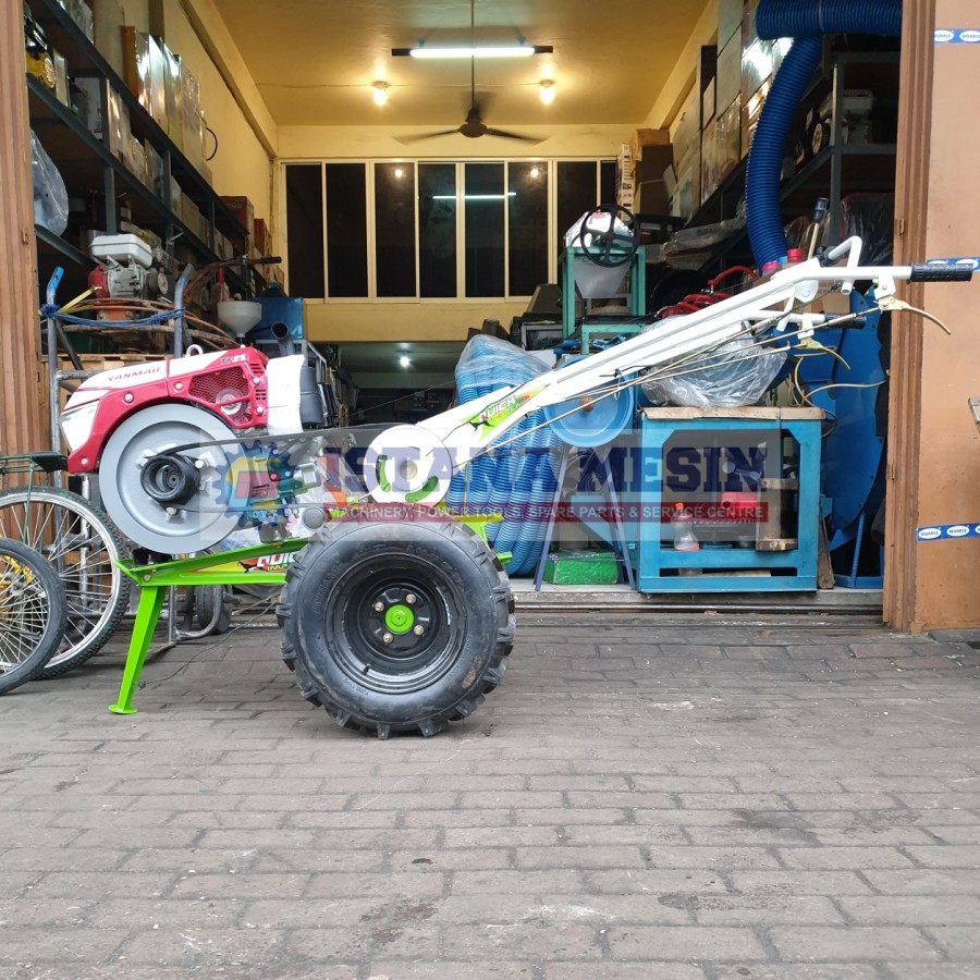 MESIN BAJAK SAWAH QUICK HAND TRAKTOR TANGAN QUICK IMPALA MESIN DIESEL ...