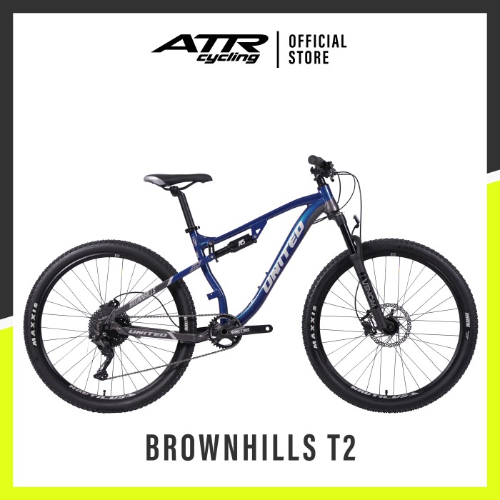 SEPEDA GUNUNG (MTB AL 29-10SP BROWNHILLS T2 )(15) (21) BLGY - Main Image