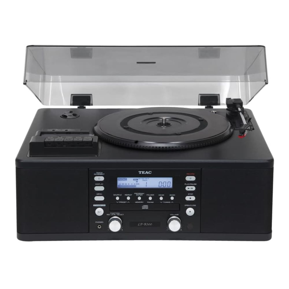 Teac LP-R500 vinyl cassette Turntable CD RECORDER Radio & Tape Deck ...