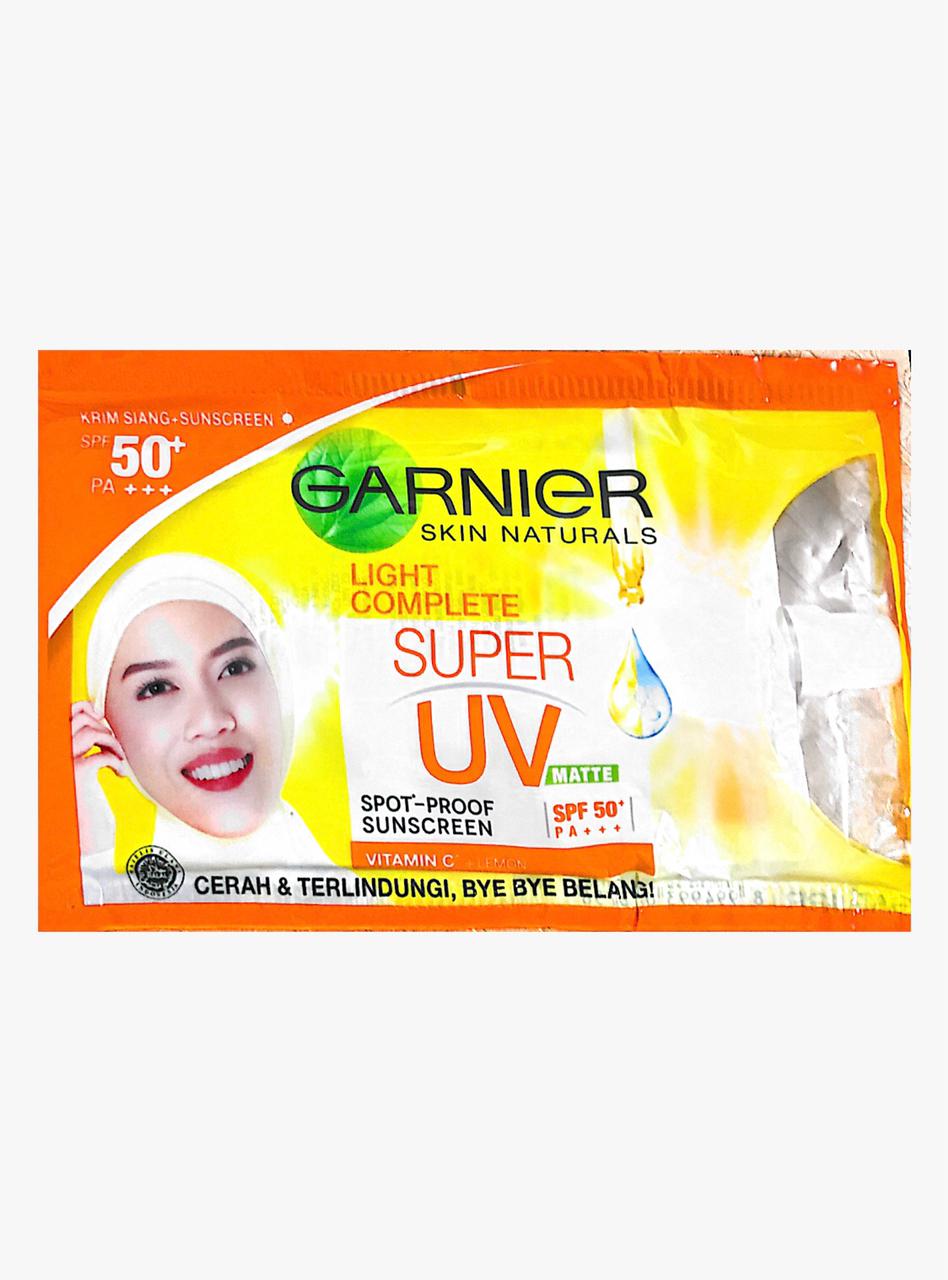 sunscreen garnier sachet