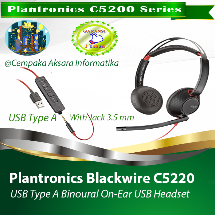 Jual Blackwire C5220 Terbaru | Lazada.co.id