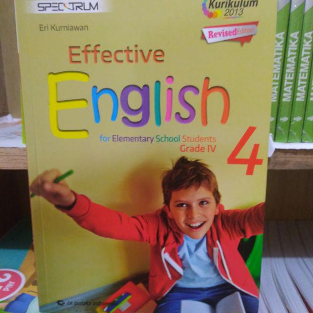 ORIGINAL EFFECTIVE ENGLISH KELAS 1 2 3 4 5 6 SD K13 SPECTRUM | Lazada ...